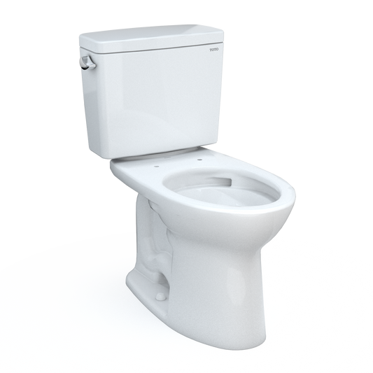 TOTO® Drake® Two-Piece Elongated 1.6 GPF TORNADO FLUSH® Toilet with CEFIONTECT® - CST776CSG