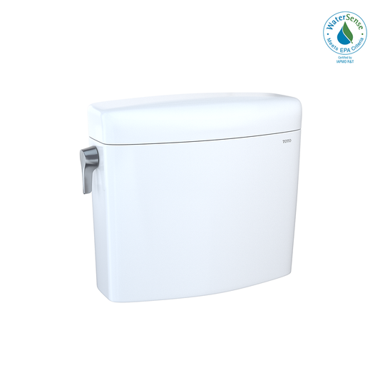 TOTO® Aquia IV® Cube Dual Flush 1.28 and 0.9 GPF Toilet Tank Only with WASHLET®+ Auto Flush Compatibility, Cotton White - ST436EMNA#01