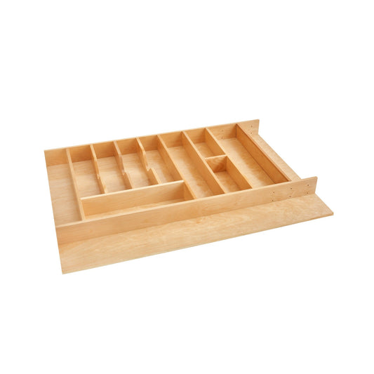 Rev-A-Shelf - Wood Trim to Fit Utility/Cutlery Drawer Insert Organizer - 4WUTCT-36-1