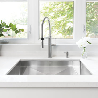 Precision R10 32" Super Single Bowl Undermount Stainless Steel Kitchen Sink - 515823