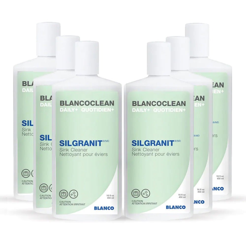 Value Pack BlancoClean Daily+ Silgranit Sink Cleaner 15 oz. (Pack of 5 + 1 Free)