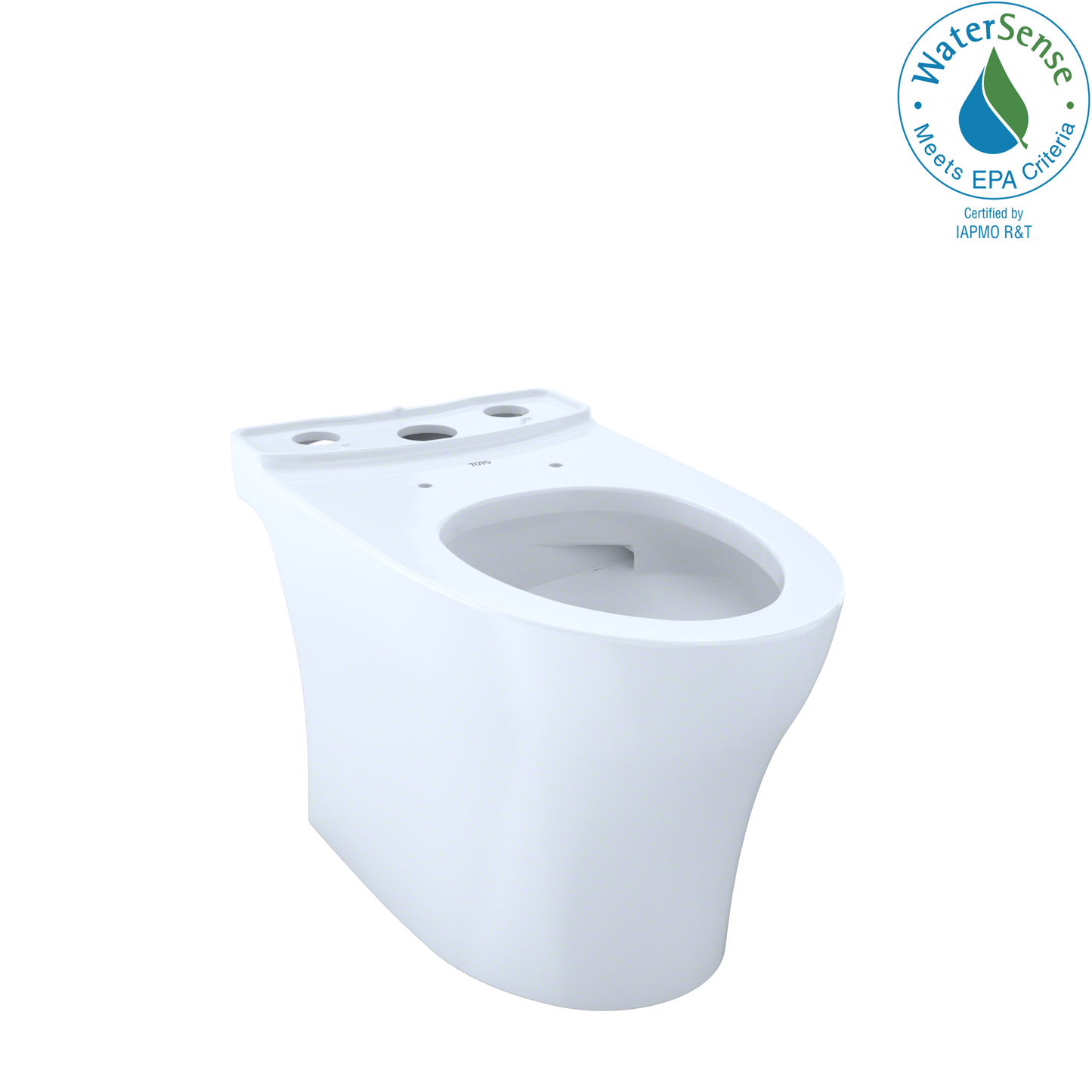 TOTO Aquia IV Elongated Skirted Toilet Bowl with CEFIONTECT, Cotton White - CT446CEGN#01