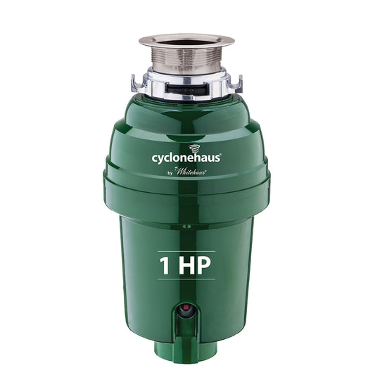 Whitehaus Cyclonehaus 2500 RPM 1 HP Garbage Disposal with Flange in Nickel - WH007