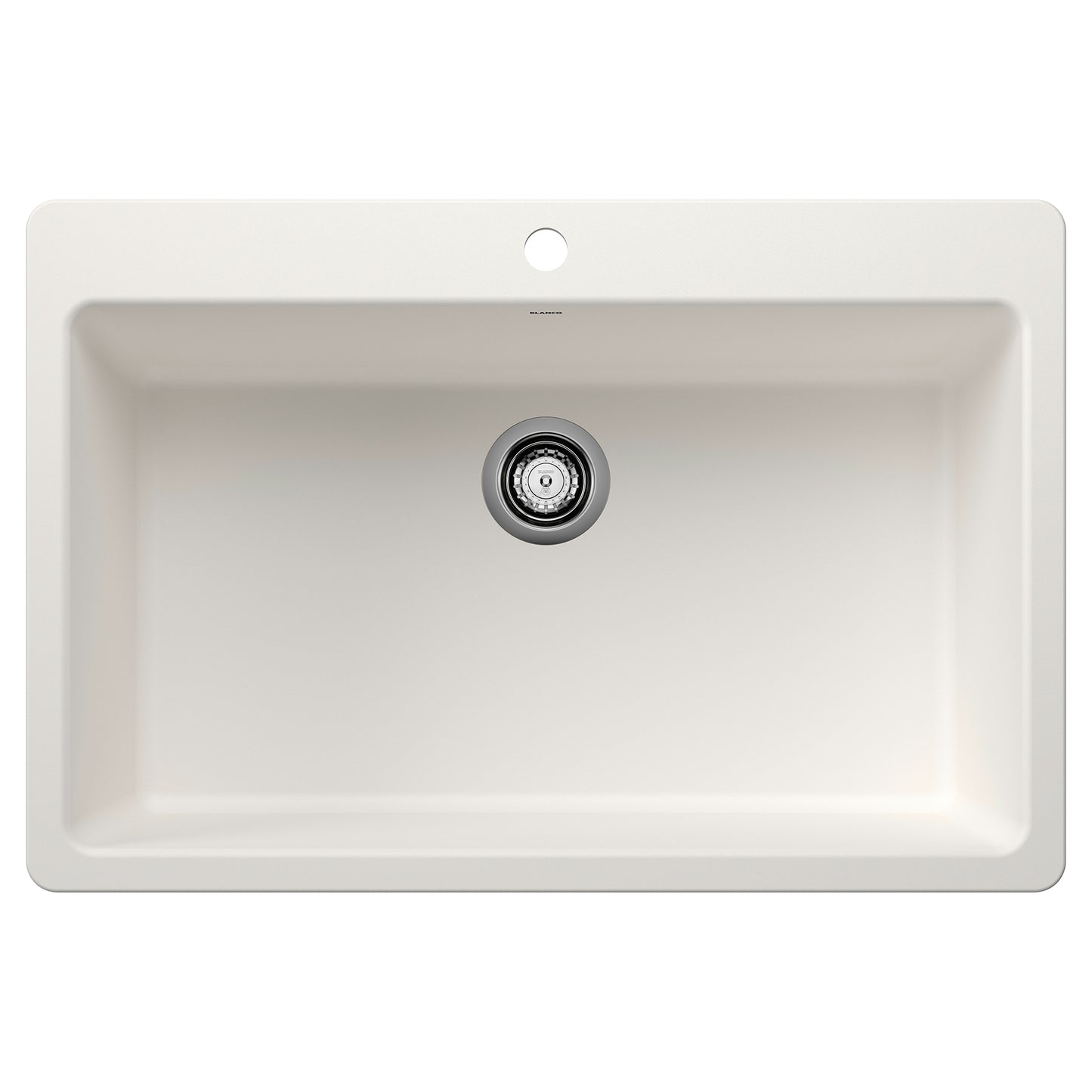 Liven Silgranit 33" Super Single Dual Mount Kitchen Sink - Anthracite - 443195