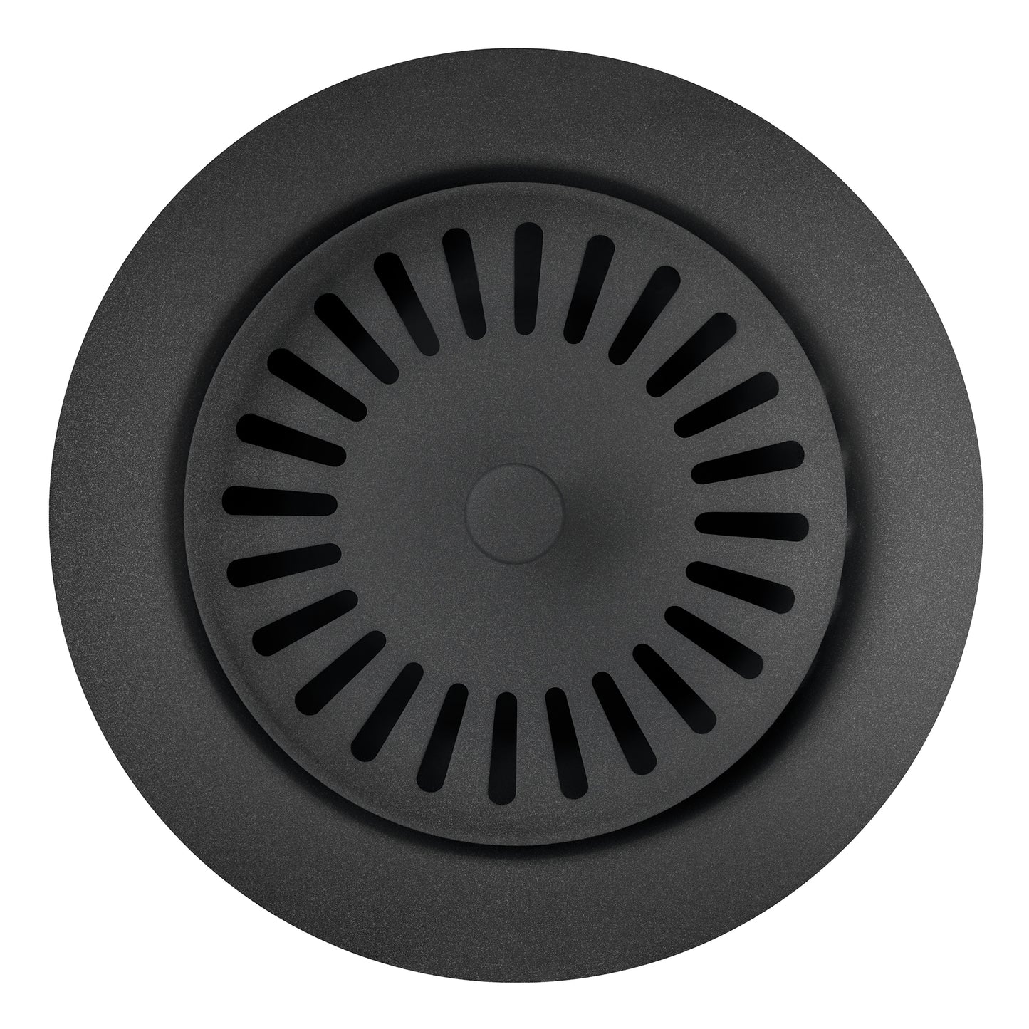 Color-Coordinated Metal Disposal Flange - Anthracite - 240333