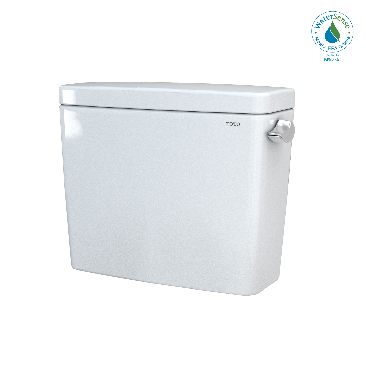 TOTO® Drake® 1.28 GPF Toilet Tank with Right-Hand Trip Lever, Cotton White - ST776ER#01