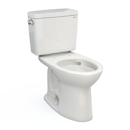 TOTO® Drake®  Two-Piece Elongated 1.6 GPF Universal Height TORNADO FLUSH® Toilet with CEFIONTECT® - CST776CSFG