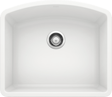 Load image into Gallery viewer, Blanco Diamond Single Bowl Silgranit Kitchen Sink Kitchen Sinks BLANCO White  