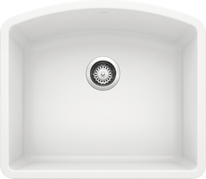 Blanco Diamond Single Bowl Silgranit Kitchen Sink Kitchen Sinks BLANCO White  