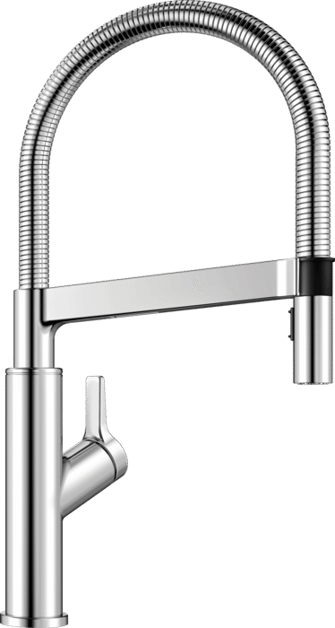 Blanco Solenta Semi-Pro 1.5 GPM Kitchen Faucet Kitchen Faucets BLANCO Polished Chrome  