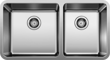 Load image into Gallery viewer, Blanco 33&quot; Formera 1-3/4 Bowl Kitchen Sink - bla442769 Kitchen Sinks BLANCO Stainless Steel  