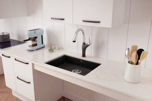 Blanco Precis 25" ADA Single Bowl Silgranit Kitchen Sink