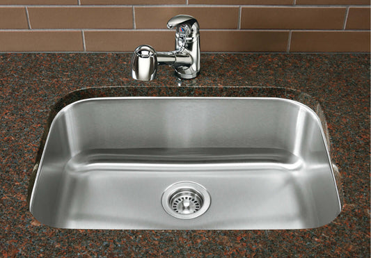 Blanco 25" Stellar Medium Single Bowl Kitchen Sink - bla441025