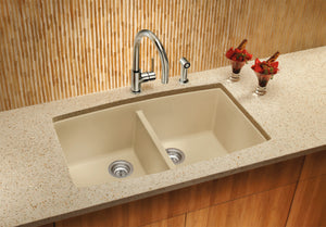 Blanco Performa Equal Double Bowl Silgranit Kitchen Sink Kitchen Sinks BLANCO   