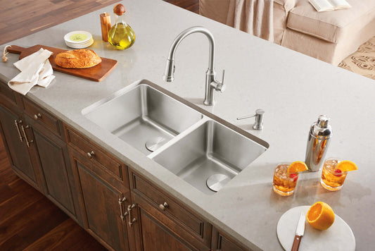 Blanco 33" Formera 1-3/4 Bowl Kitchen Sink - bla442769