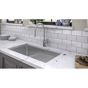 Brookmore Collection 31" Undermount Single Bowl Stainless Steel Kitchen Sink Sink Kindred   
