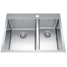 Load image into Gallery viewer, Brookmore Collection 27&quot; Drop In Stainless Steel Kitchen Sink Sink Kindred 1  
