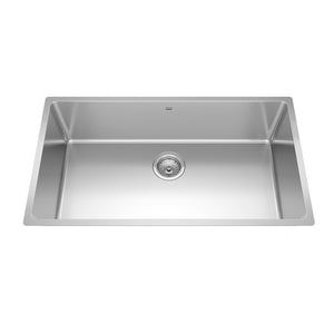 Brookmore Collection 32" Undermount Single Bowl Stainless Steel Kitchen Sink Sink Kindred   