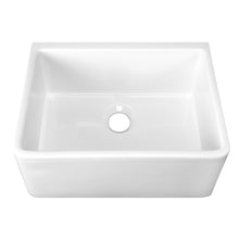 Load image into Gallery viewer, Cahaba 24 in. Single Bowl Farmhouse Fireclay Kitchen Sink Kitchen Sinks Cahaba   