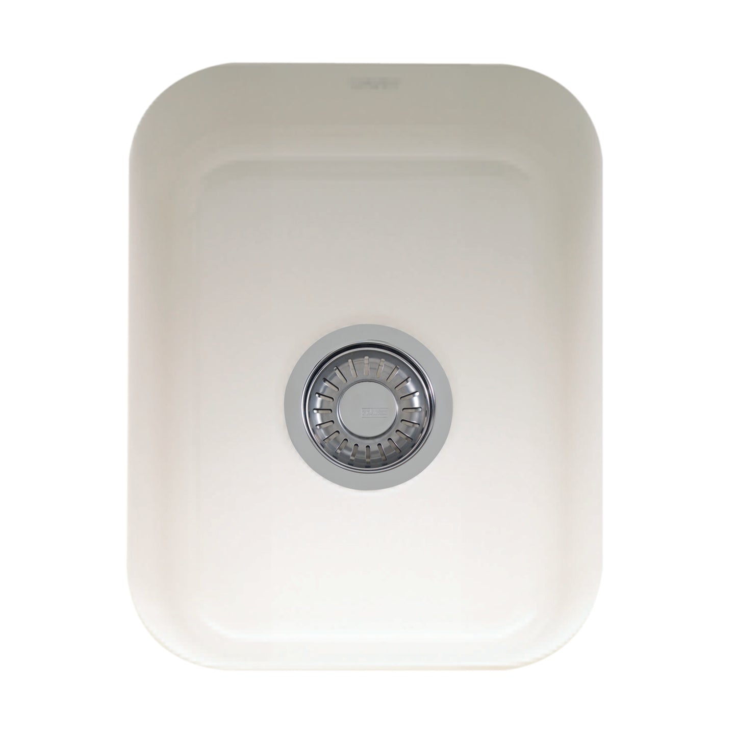 Franke Cisterna 14.38 x 17.12 White Undermount Single Bowl Fireclay Sink - CCK110-13WH