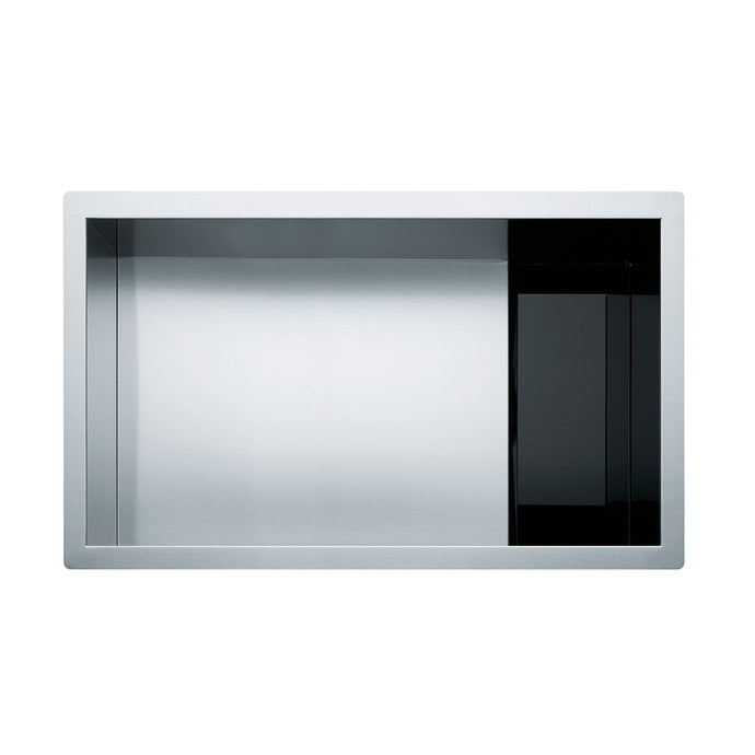 Franke Crystal 29.5 x 19.0 Undermount Stainless Steel Single Bowl Sink - CLV110-28 Sink Franke   