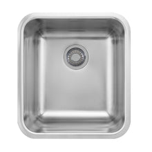 Load image into Gallery viewer, Franke Grande 19.75-in. x 21.5-in. 18 Gauge Stainless Steel Undermount Single Bowl Kitchen Sink - GDX11018 Sink Franke   