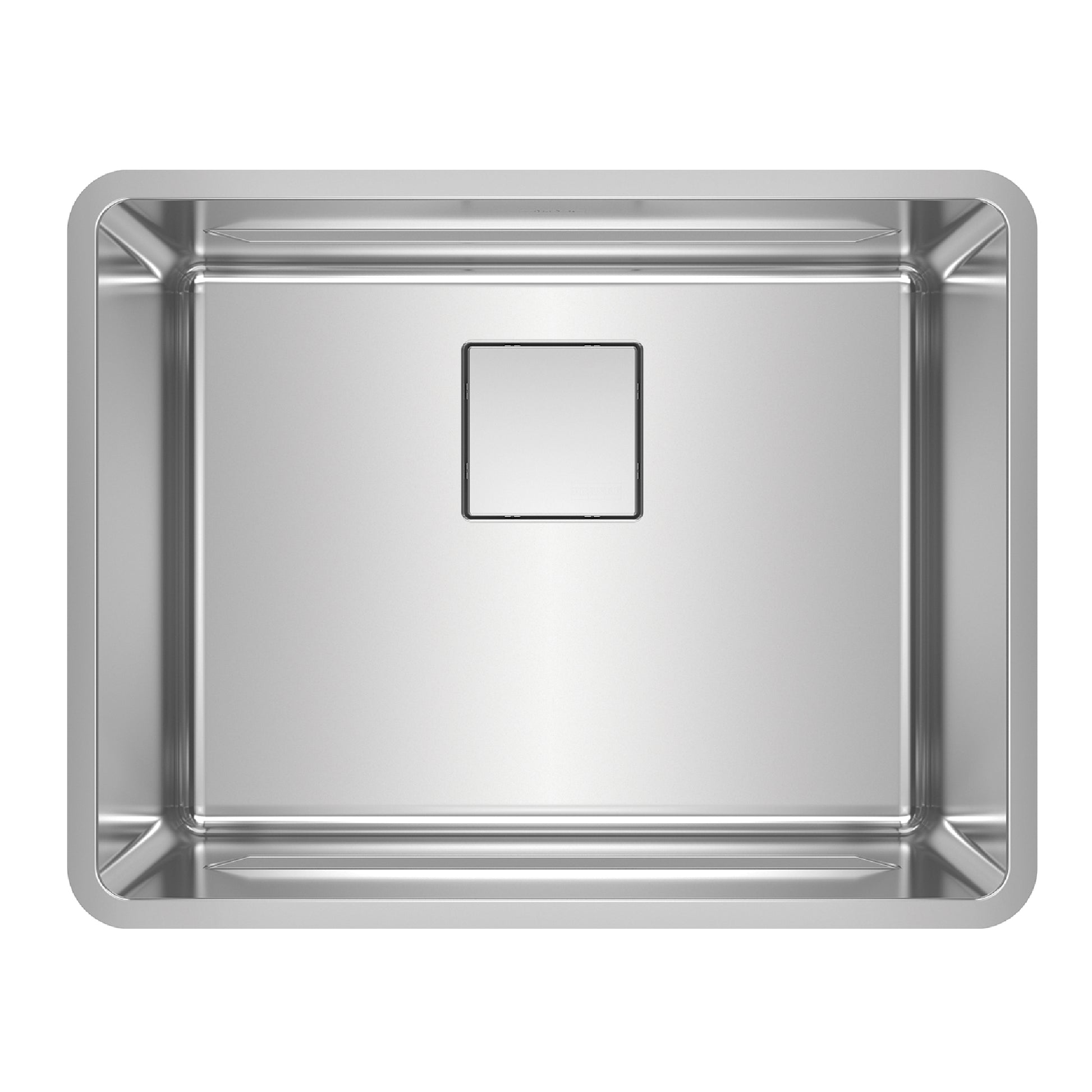 Franke Pescara 23.6-in. x 18.5-in. 18 Gauge Stainless Steel Undermount Single Bowl Kitchen Sink - PTX110-22