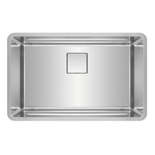 Load image into Gallery viewer, Franke Pescara 29.5-in. x 18.5-in. 18 Gauge Stainless Steel Undermount Single Bowl Kitchen Sink - PTX110-28 Sink Franke   