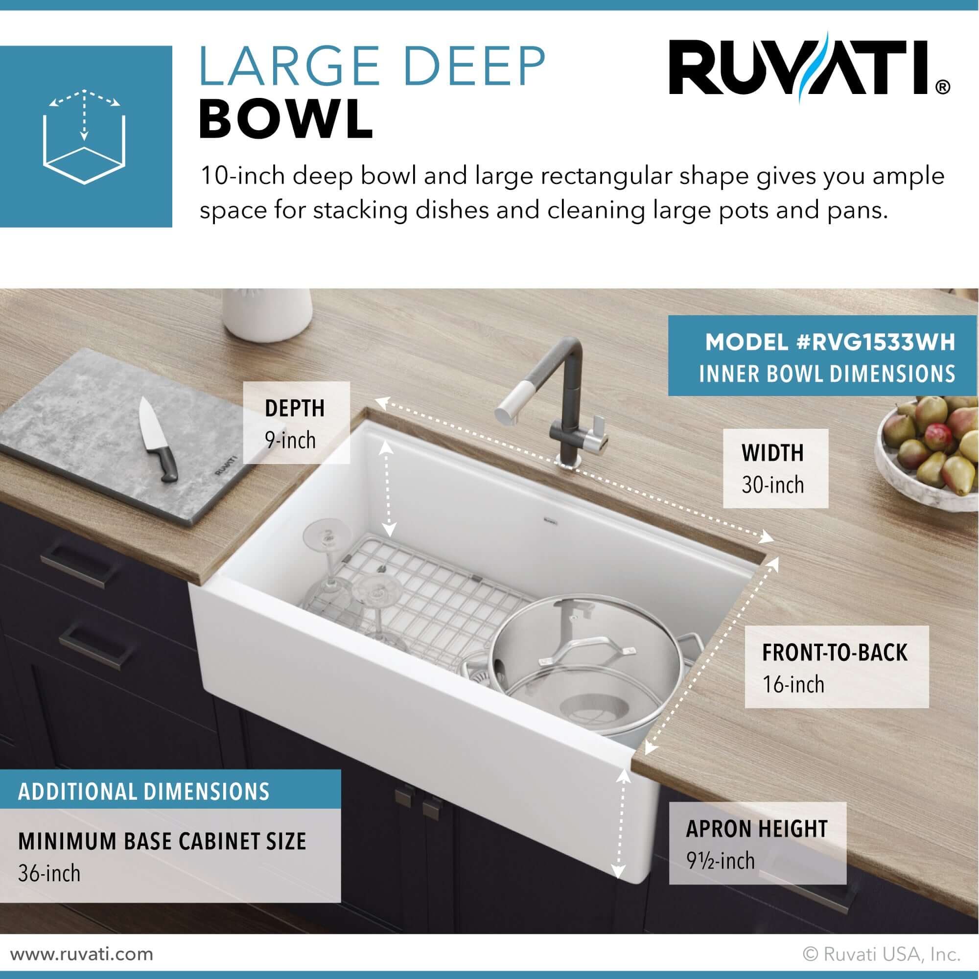 Kitchen Sinks - Ruvati USA