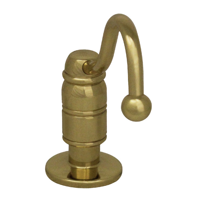 Whitehaus Beluga Solid Brass Soap/Lotion Dispenser Soap Dispenser Whitehaus Polished Brass  