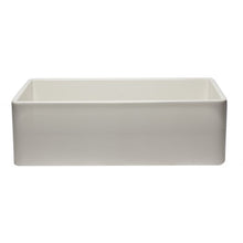 Load image into Gallery viewer, ALFI brand 33&quot; Reversible Single Fireclay Farmhouse Kitchen Sink Kitchen Sink ALFI brand   