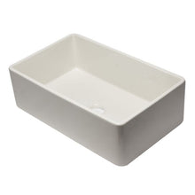 Load image into Gallery viewer, ALFI brand 33&quot; Reversible Single Fireclay Farmhouse Kitchen Sink Kitchen Sink ALFI brand Biscuit  