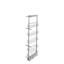 Load image into Gallery viewer, Rev-A-Shelf - Adjustable Pantry System for Tall Pantry Cabinets - 5758-08-CR-1  Rev-A-Shelf 8.25 inches  