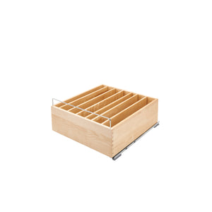 Rev-A-Shelf - Wood Base Cabinet Pull Out Casserole Dish w/Soft Close - 4CDS-24SC-1  Rev-A-Shelf 20.5 inches  