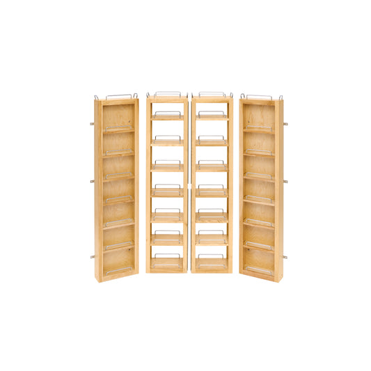 Rev-A-Shelf - Wood Swing Out Pantry Cabinet Organizer Kit - 4WP18-51-KIT