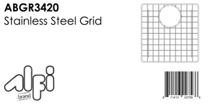 ALFI brand ABGR3420 Stainless Steel Grid for AB3420DI and AB3420UM Grid ALFI brand   
