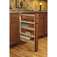 Load image into Gallery viewer, Rev-A-Shelf - Wood Base Filler Pull Out Organizer for New Kitchen Applications w/ BB Soft Close - 432-BFBBSC-3C  Rev-A-Shelf   
