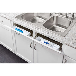 Rev-A-Shelf - Polymer Tip-Out Trays for Sink Base Cabinets - 6572-11-15-52  Rev-A-Shelf   