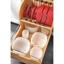 Load image into Gallery viewer, Rev-A-Shelf - Wood Base Cabinet Food Storage Container Pull Out Organizer w/Soft Close - 4FSCO-18SC-1  Rev-A-Shelf   
