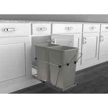 Load image into Gallery viewer, Rev-A-Shelf - Chrome Steel Pull Out Waste/Trash Containers - RV-15KD-17C S  Rev-A-Shelf   