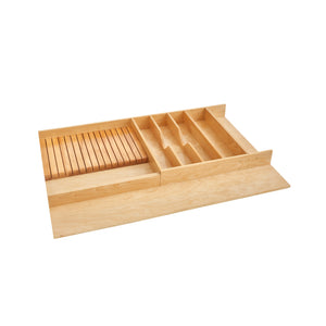 Rev-A-Shelf - Wood Trim to Fit Utility/Knife Block Drawer Insert Organizer - 4WUTKB-36-1  Rev-A-Shelf 2.88 inches  