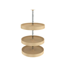 Load image into Gallery viewer, Rev-A-Shelf - Polymer Full Circle 3-Shelf Lazy Susan for 34&quot; H Corner Base Cabinets - LD-2063-1836-15-1  Rev-A-Shelf Almond 18 inches 
