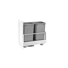 Load image into Gallery viewer, Rev-A-Shelf - Aluminum Pull Out Trash/Waste Container with Soft Open/Close - 5149-1527DM-217  Rev-A-Shelf 27 qt. (6.75 gal) 12.25 inches 
