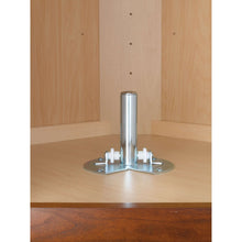 Load image into Gallery viewer, Rev-A-Shelf - Polymer Full Circle 1-Shelf Lazy Susan w/Bottom Mount Rotating Post for Corner Wall Cabinets - 6621-18-15-52  Rev-A-Shelf   