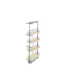 Load image into Gallery viewer, Rev-A-Shelf - Adjustable Solid Surface Pantry System for Tall Pantry Cabinets - 5350-10-MP  Rev-A-Shelf 10.25 inches  