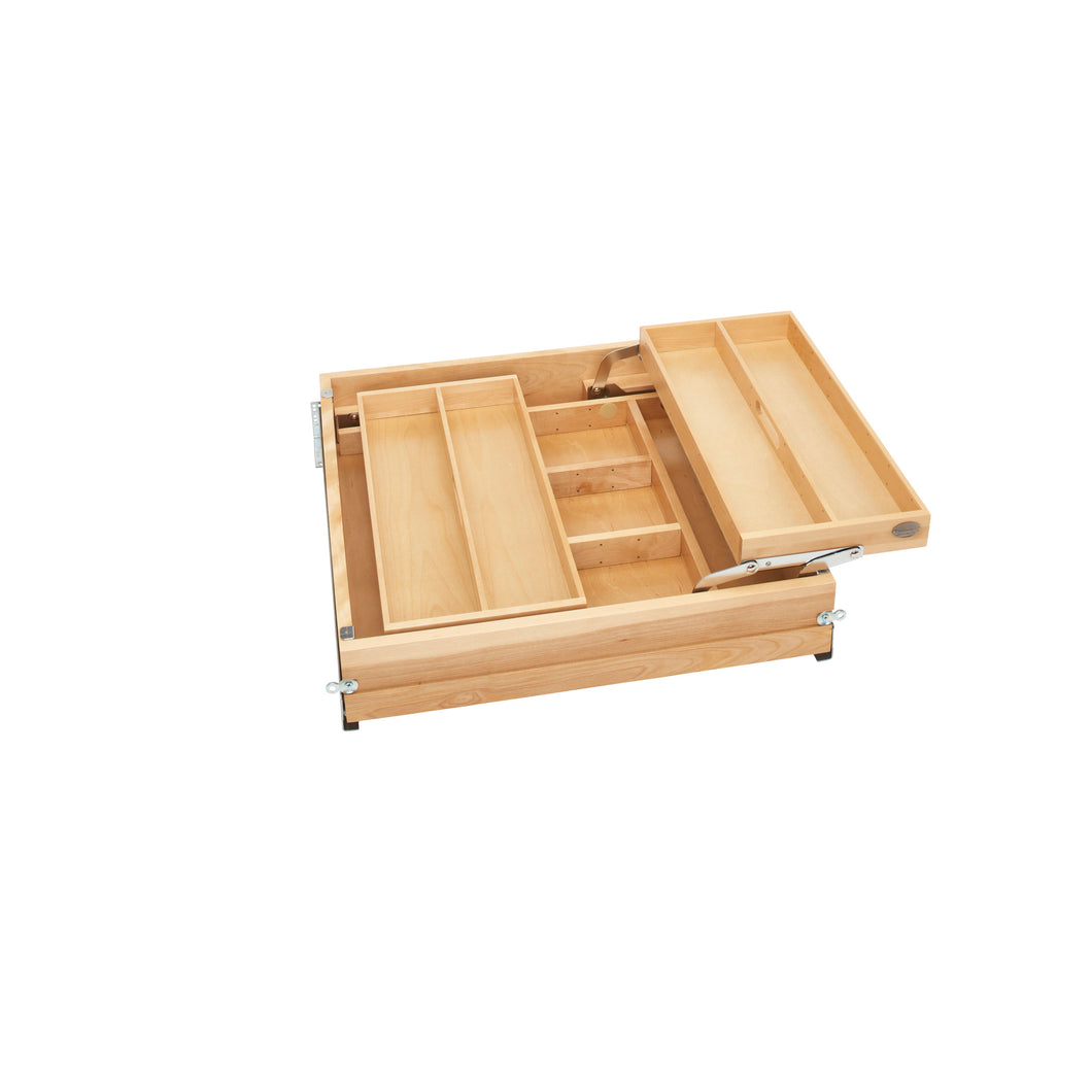 Rev-A-Shelf - Wood Base Cabinet Replacement MAXX Drawer System (No Slides) - 4WTMD-24H-1  Rev-A-Shelf Default Title  