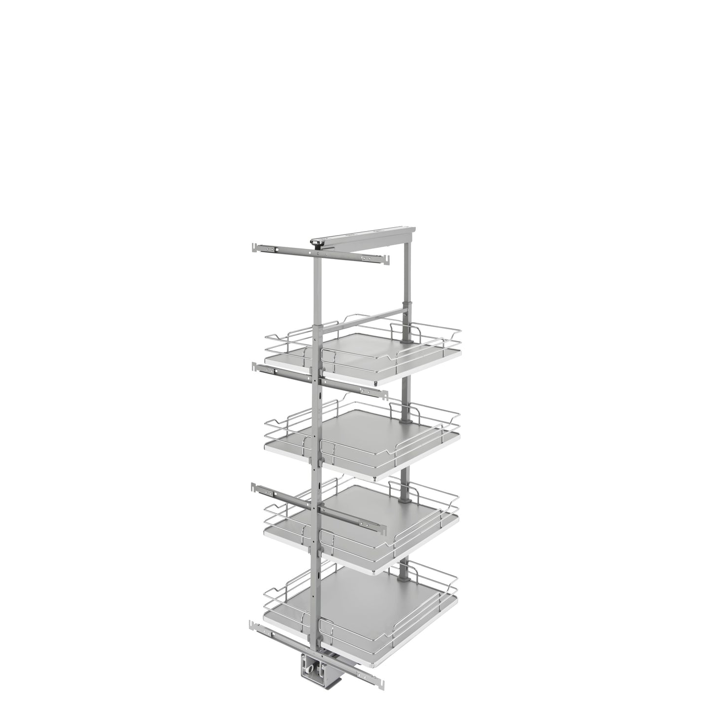 Rev-A-Shelf - Adjustable Solid Surface Pantry System for Tall Pantry Cabinets - 5350-19-GR