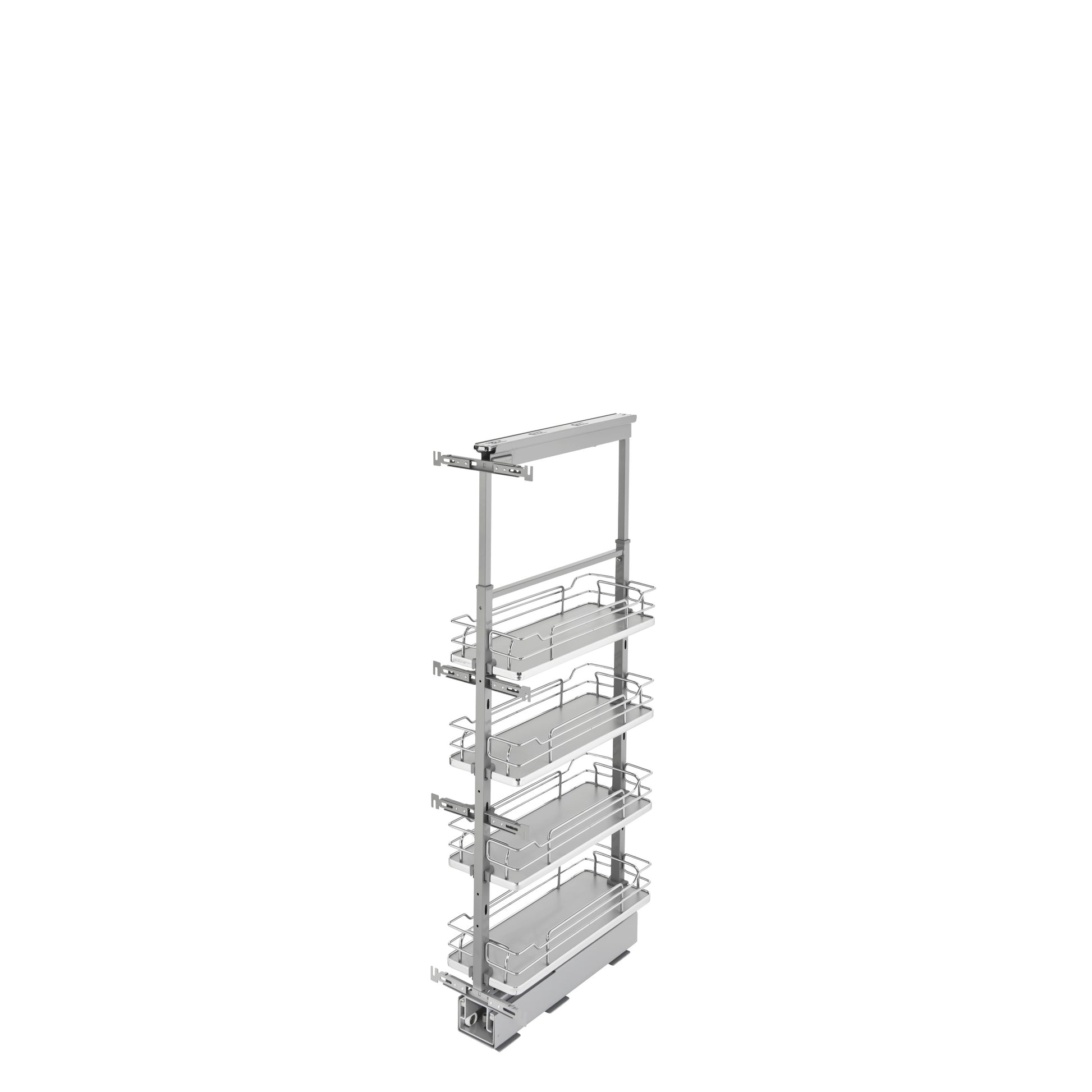 Rev-A-Shelf - Adjustable Solid Surface Pantry System for Tall Pantry Cabinets - 5343-08-GR