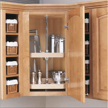 Load image into Gallery viewer, Rev-A-Shelf - Wood D-Shape 2-Shelf Lazy Susans for Corner Wall Cabinets - 4WLS272-20-52  Rev-A-Shelf   