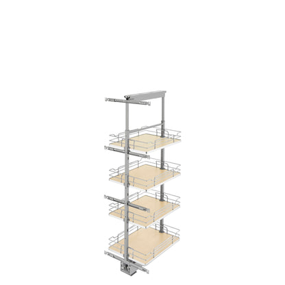 Rev-A-Shelf - Adjustable Solid Surface Pantry System for Tall Pantry Cabinets - 5350-16-MP